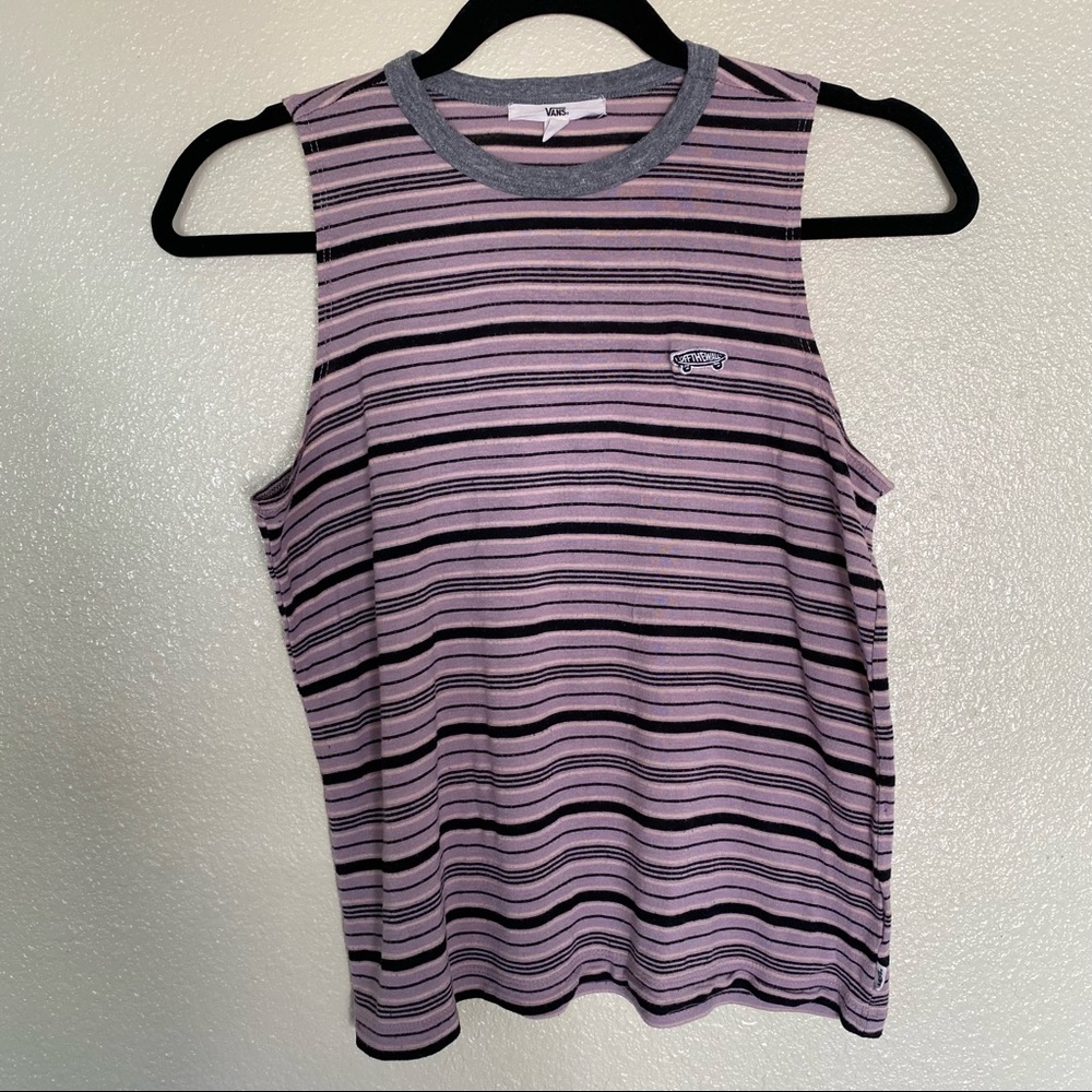 90’s  Vans virtue striped  tank top size S